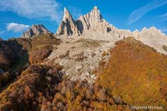 Lescun aiguilles d'Ansabere l'automne